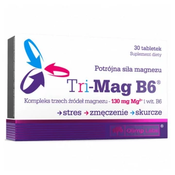 Olimp Labs TRI-Mag + B6-vitamin kapszula 30db