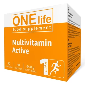 One Life Multivitamin AKTÍV kapszula 90db
