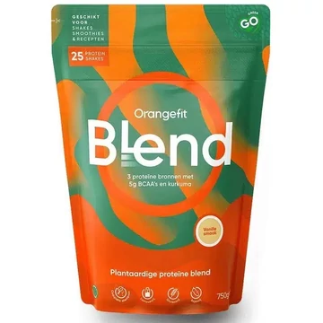 Orangefit Protein Blend növényi fehérje keverék vanília ízben 750g