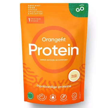 Orangefit Protein növényi fehérjepor vanília ízben 10x25g