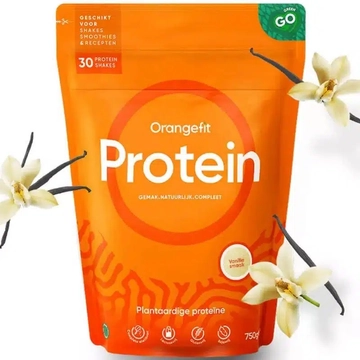 Orangefit Protein növényi fehérjepor vanília ízben 750g