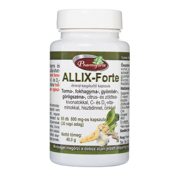 Pharmaforte Allix Forte kapszula 60 db