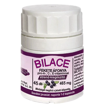 Pharmaforte Bilace feketeáfonya kapszula 45 db