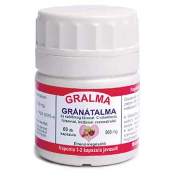 Pharmaforte Gralma Gránátalma kapszula 60 db