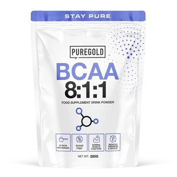 Pure Gold BCAA 8:1:1 Málna íz 280g