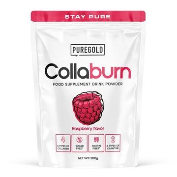 Pure Gold CollaBurn kollagén italpor málna 300 g