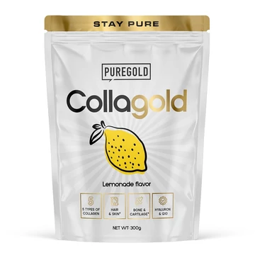 Pure Gold CollaGold Marha és Hal kollagén italpor limonádé 300g