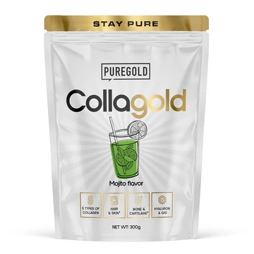Pure Gold CollaGold Marha és Hal kollagén italpor mojito 300g