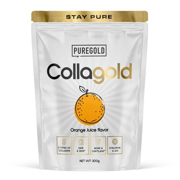 Pure Gold CollaGold Marha és Hal kollagén italpor orange juice 300g