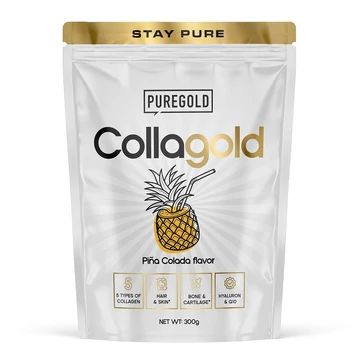 Pure Gold CollaGold Marha és Hal kollagén italpor Pina Colada 300g