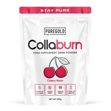 Pure Gold CollaBurn kollagén italpor Cherry 300 g
