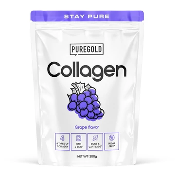 Pure Gold Collagen Marha kollagén italpor szőlő 300g