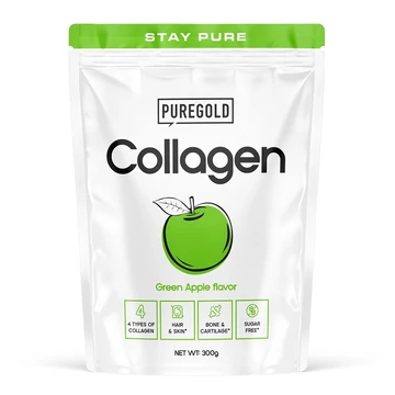 Pure Gold Collagen Marha kollagén italpor zöldalma 300g