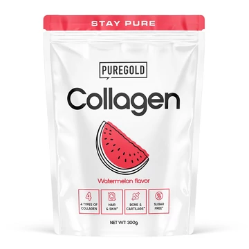 Pure Gold Collagen Marha kollagén italpor görögdinnye 300g