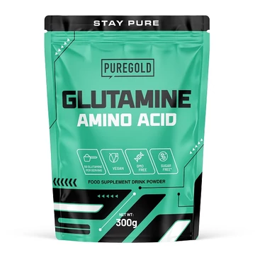Pure Gold Glutamine Amino acid italpor cseresznye 300g