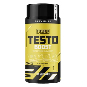 Pure Gold Testo Boost tesztoszteronszint optimalizáló kapszula 100db