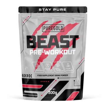 Pure Gold Beast Pre-Workout Cherry íz 300g