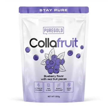 Pure Gold Collafruit Marha és Hal kollagén Áfonya 300g
