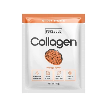Pure Gold Collagen Marha kollagén italpor mangó 12g