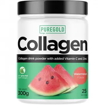 Pure Gold Collagen Marha kollagén italpor görögdinnye 300g