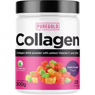 Pure Gold Collagen Marha kollagén italpor tutti-frutti 300g