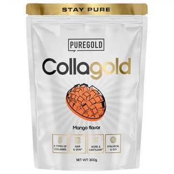 Pure Gold CollaGold Marha és Hal kollagén italpor mangó 300g
