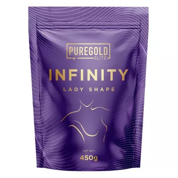 Pure Gold Infinity Lady Shape étkezés helyettesítő shake epres jégkrém 450g