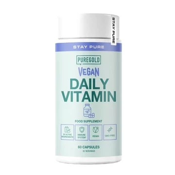 Pure Gold Vegan Daily Vitamin kapszula 60db