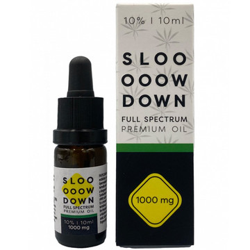Slow Down Prémium 10% CBD olaj 1000mg 10ml Slow Down Prémium 10% CBD olaj 1000mg 10ml