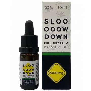 Slow Down  Prémium 20% CBD olaj 2000mg 10ml