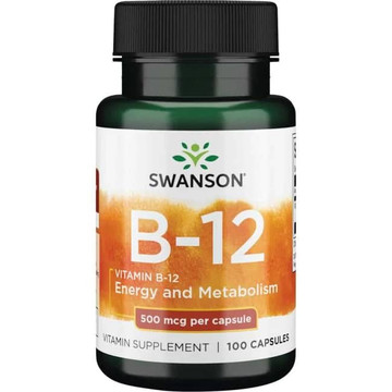 Swanson B12-vitamin kapszula 100db