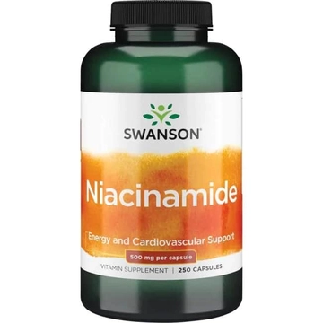 Swanson Niacinamid B3-vitamin tabletta 250db