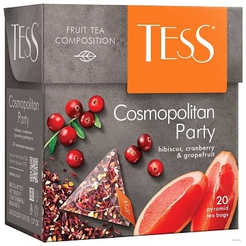 TESS Cosmopolitan Party teakeverék 20x2 g