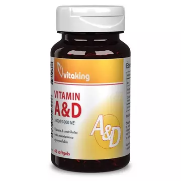 Vitaking A&D vitamin kapszula 60 db