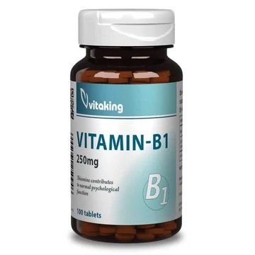 Vitaking B1-vitamin tabletta 100db