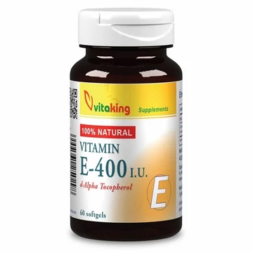 Vitaking Természetes E-400 vitamin gélkapszula 60 db