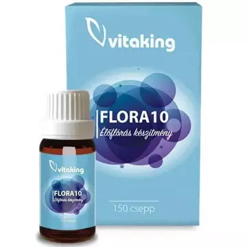 Vitaking Flora10 élőflórás készítmény (150 csepp) 6ml