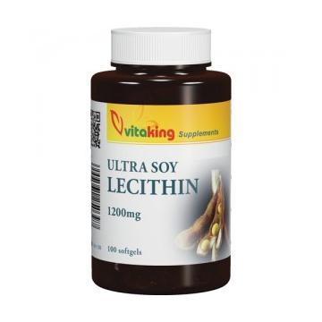 Vitaking Lecitin lágyzselatin kapszula 100 db