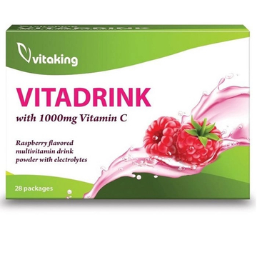 Vitaking VitaDrink italpor 1000mg C-vitaminnal 28 tasak