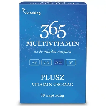 Vitaking 365 Multivitamin Plusz vitamin csomag 30db