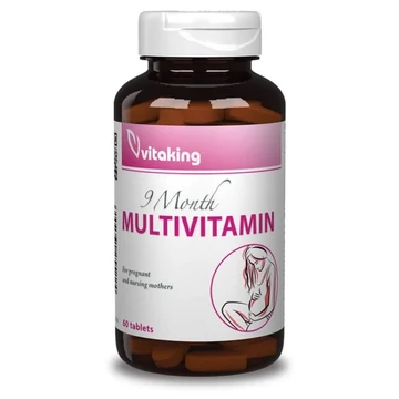 Vitaking 9 Month Kismama Multivitamin tabletta 60db