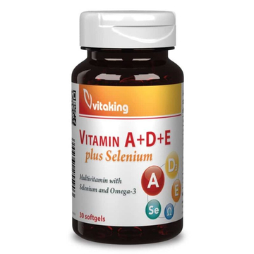 Vitaking A-D-E-Szelén komplex gélkapszula 30db