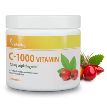 VitaKing C-Vitamin 1000mg tabletta 200db