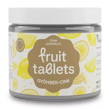 Vitaking Fruit Tablets Gyömbér-Cink tabletta 130db