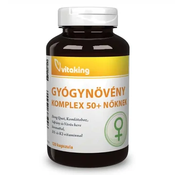 Vitaking Gyógynövény Komplex 50+ nőknek kapszula 120db