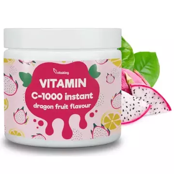 Vitaking Instant C-vitamin 1000mg sárkánygyümölcs ízű italpor 400g