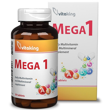 Vitaking Mega-1 multivitamin tabletta dobozos 30db