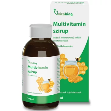 Vitaking Multivitamin szirup + Méhpempő 100ml