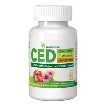 Viva Natura CED vitaminok + MSM kapszula 60db