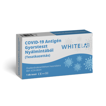 WhiteLab SARS-CoV-2 antigén gyorsteszt nyálmintából 1db